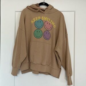 American Eagle Cozy Smiley Hoodie size XS